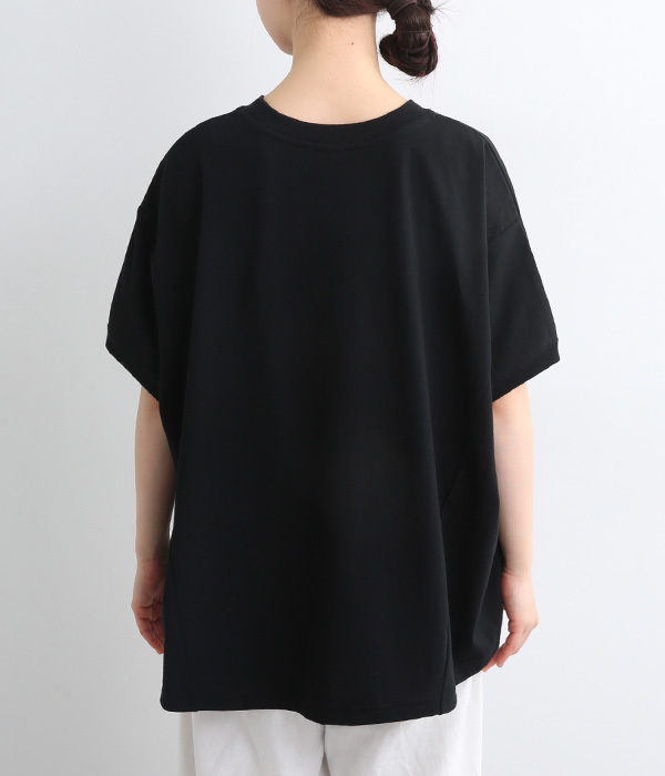 ヴィンテージ天竺ココンTシャツ(B・ブラック)