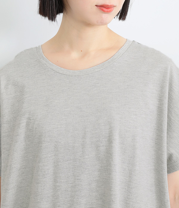 コットンお絵描きフルーツプリントＴシャツ(B・ネイビー)