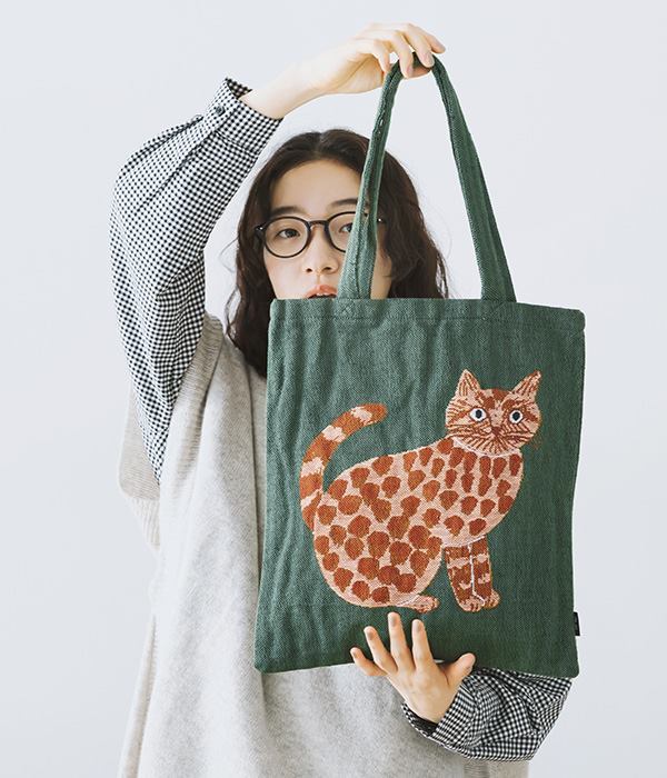 Matsuo Miyuki Rectangle tote bag(A・Milo)【再入荷】｜松尾ミユキ