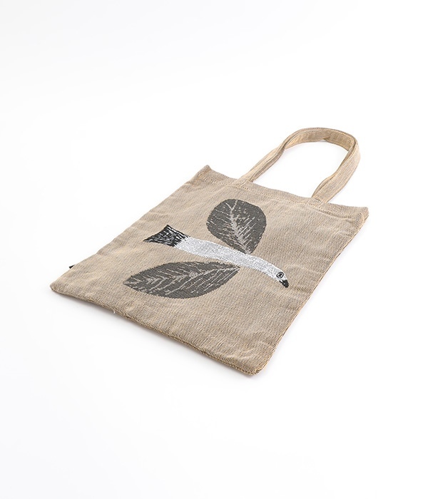 Matsuo Miyuki Rectangle tote bag(B・Bird)