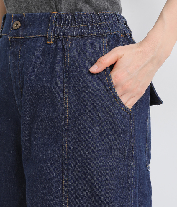 10ozデニム バルーンパンツ(B・インディゴ)