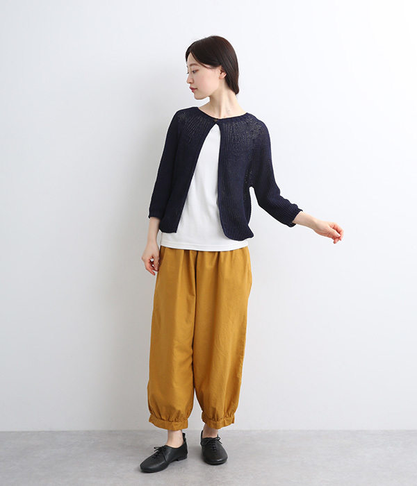 オックス日本製品染タックパンツ(A・マンゴー)