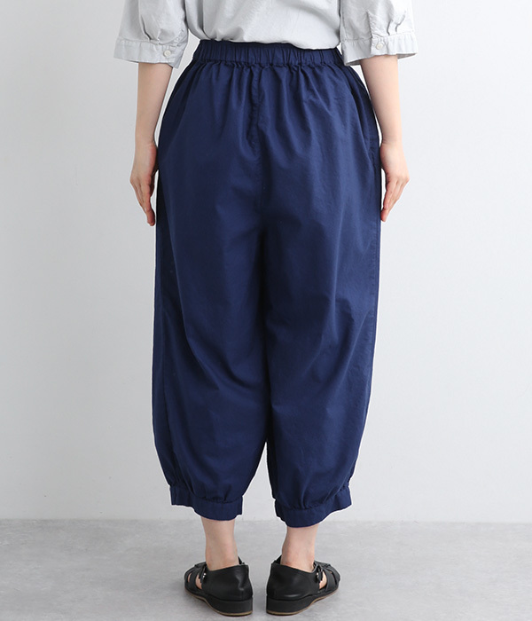 オックス日本製品染タックパンツ(B・ディープブルー)