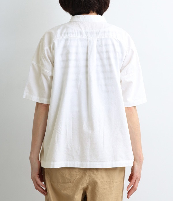 オックス　日本製品染シャツ(A・ホワイト)