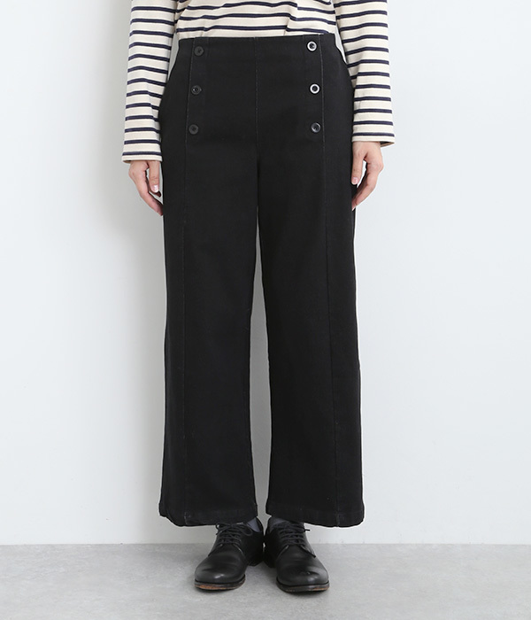 ワンフォークロージング 1111clothing ワイドカーゴパンツ