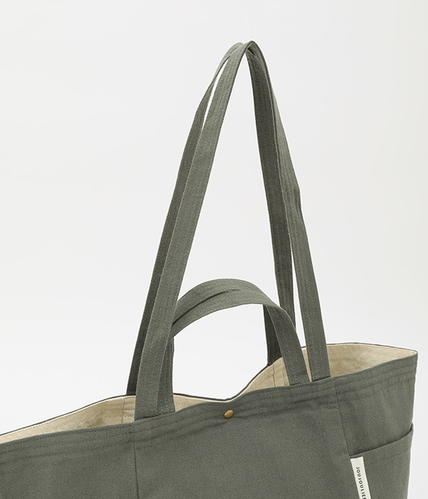 2HANDLE　インドトートBAG(A・シロップイエロー)