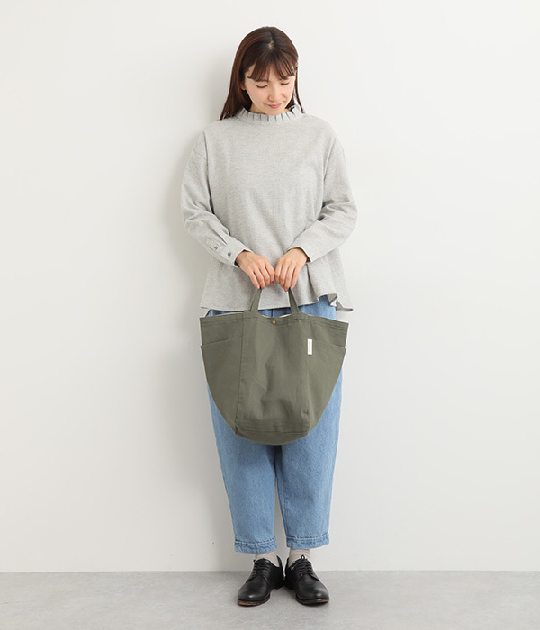 2HANDLE　インドトートBAG(A・シロップイエロー)
