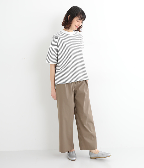 アイスタッチワイドストレートパンツ(C・イエロー)
