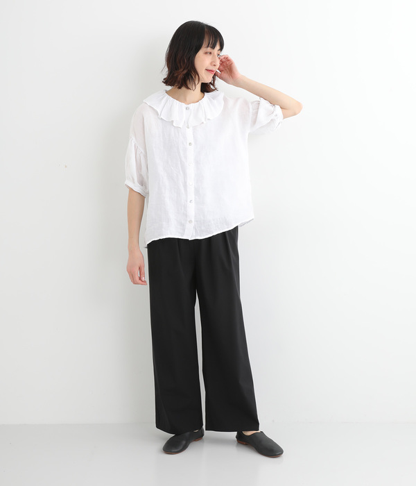 アイスタッチワイドストレートパンツ(C・イエロー)