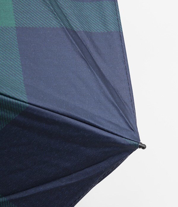 【Loiter】晴雨兼用　UV折り畳み傘(B・ブラックウォッチ)