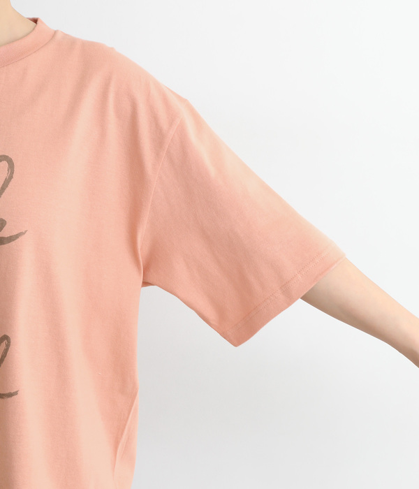 プリント Tシャツ　le ciel(C・ブラック)