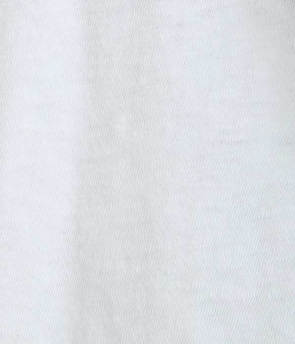 コットン　Tシャツ(A・ホワイト)