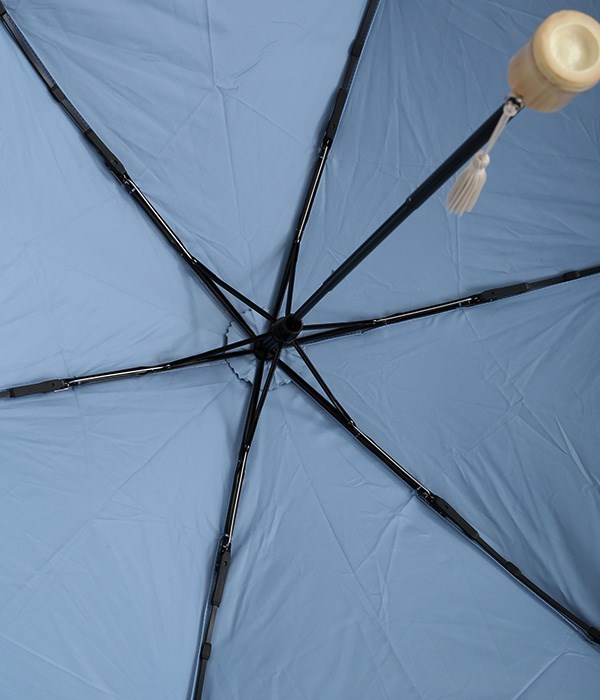 和柄晴雨兼用傘　3段折傘(C・あじさい)