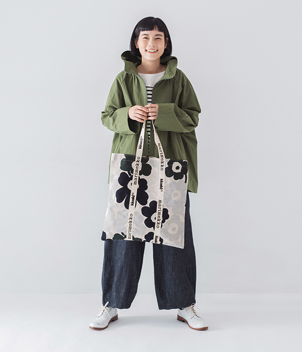 【日本限定】kioski Carrier Midi Unikko トートバッグ　(A・ブルー)