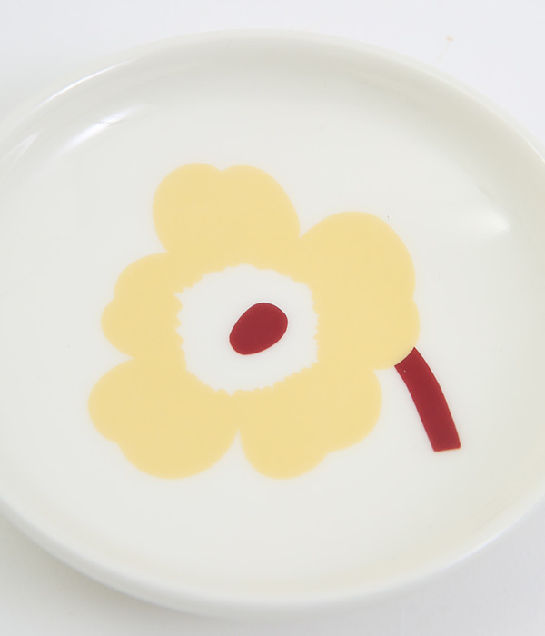 Unikko Plate(ピンク×イエロー)
