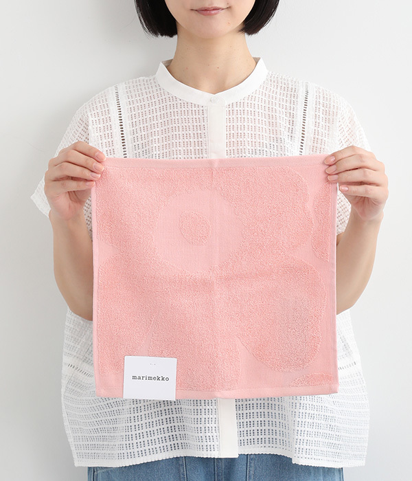 Unikko　mini　towel(ピンク)