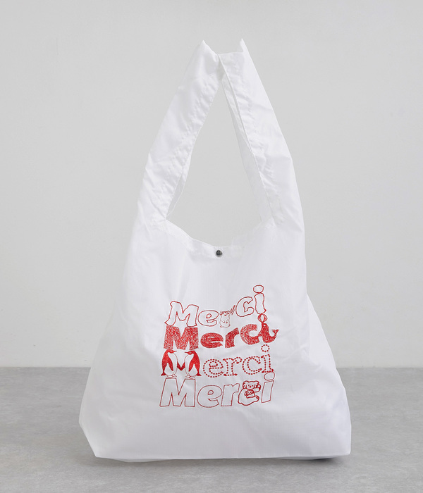 EMB　merci 2wayマルシェバッグ(A・ホワイト)