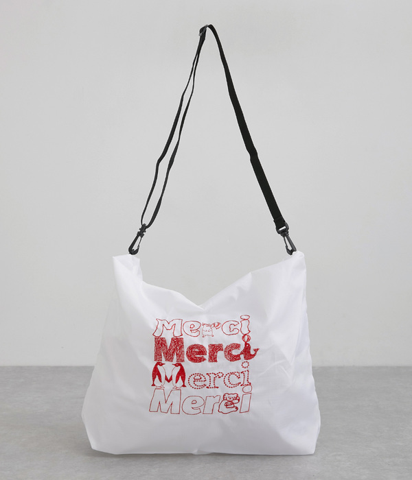 EMB　merci 2wayマルシェバッグ(A・ホワイト)