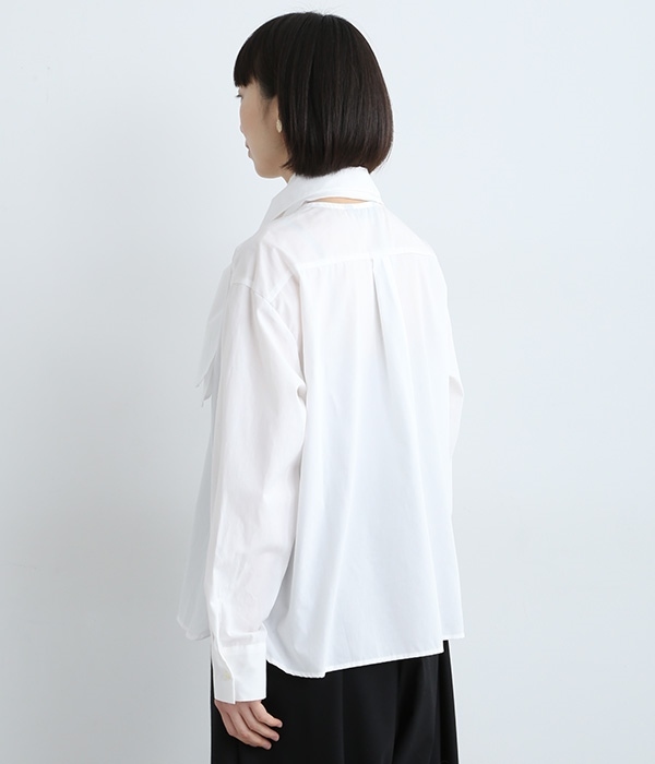 20%OFF【SALE/セール】ロールタイシャツ(A・オフホワイト)｜mizuiro 