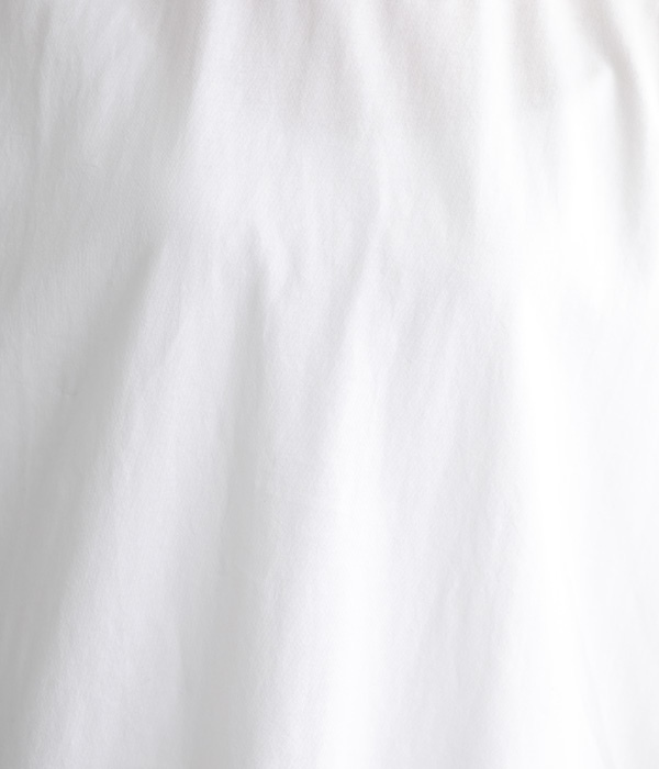 大人がえらぶすっきり襟もとのベーシック6分袖Tシャツ(A・ホワイト)