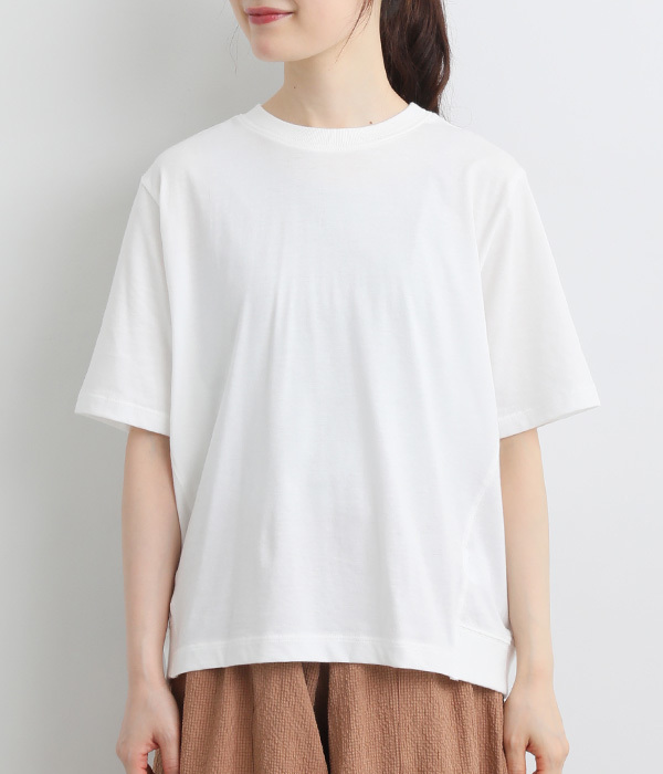 リブドッキングTシャツ(A・ホワイト)