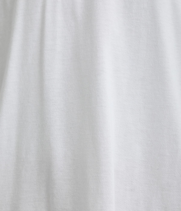 リブドッキングTシャツ(A・ホワイト)