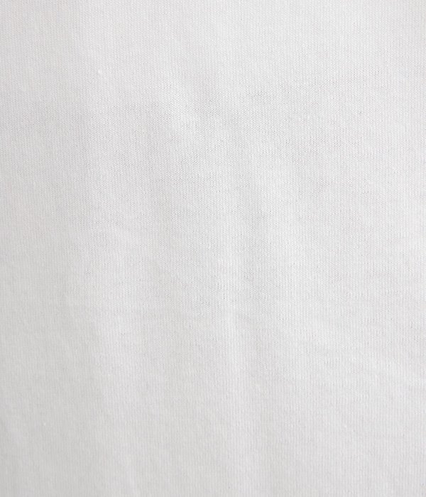USコットンオーバーサイズロングTシャツ(A・オフホワイト)