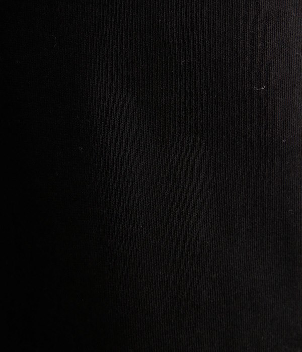 USコットンオーバーサイズロングTシャツ(B・ブラック)