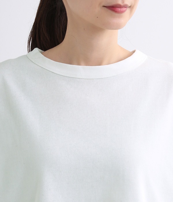 Cloche　USコットン5分袖Tシャツ(I・ライトブルー)