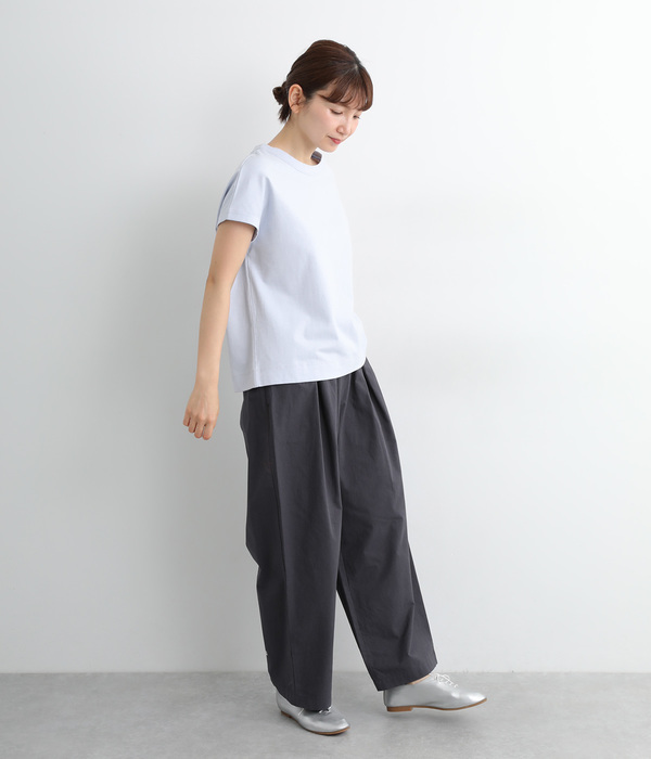 Pommeボリュームタックパンツ(C・ネイビー)