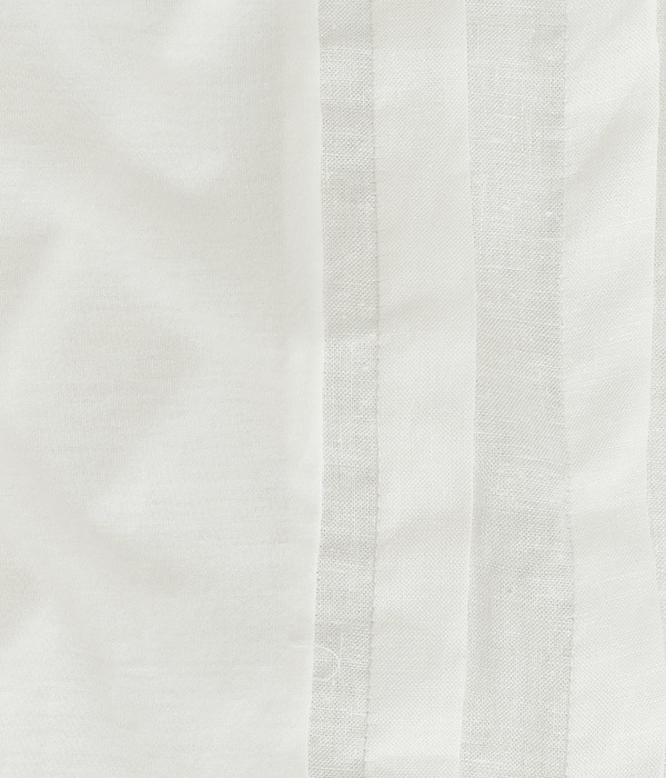 布帛タックハーフスリーブTシャツ(A・オフホワイト)