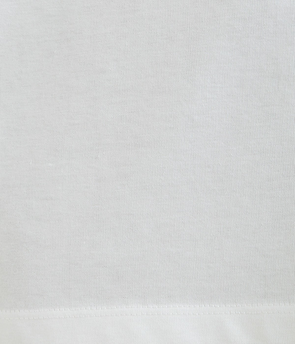 チュールスリーブTシャツ(A・オフホワイト)