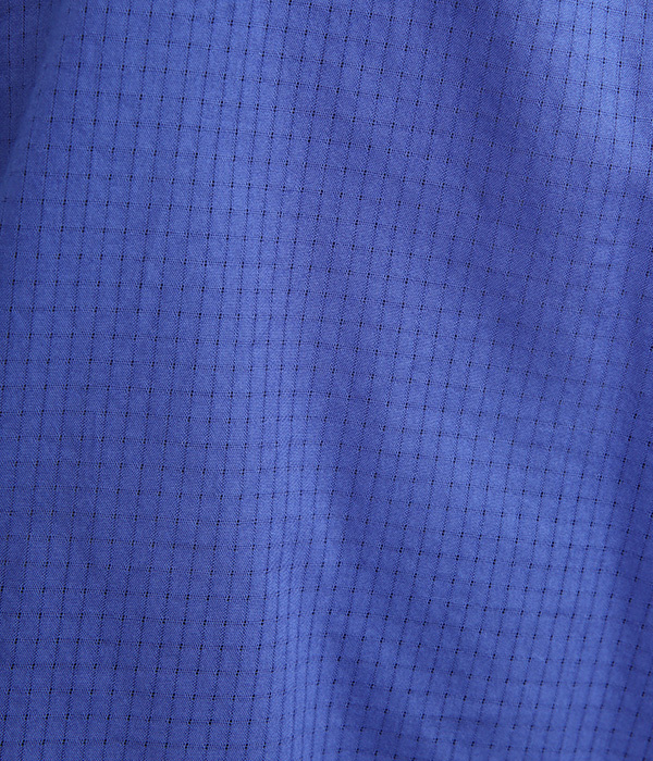 アキハチェックスクエアシャツ(B・ブルー)