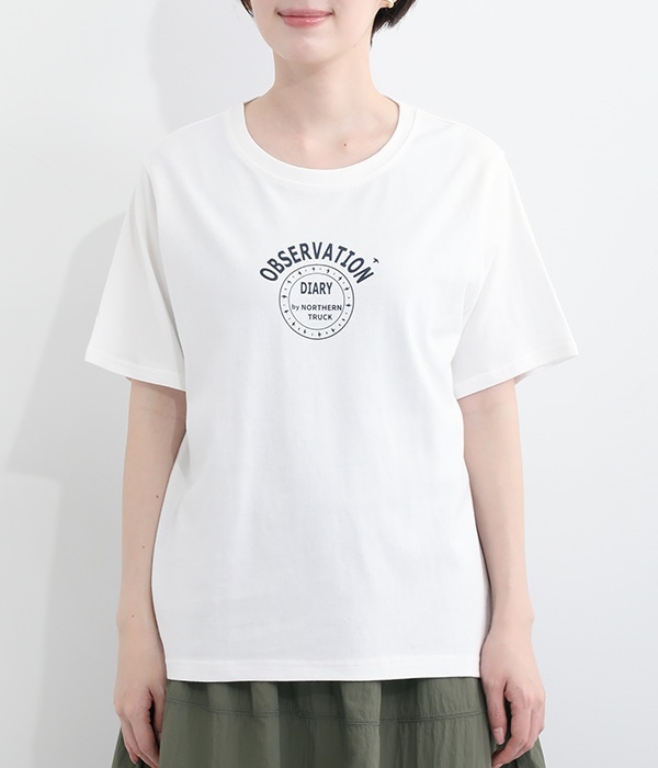 ロゴプリントTシャツ(A・オフホワイト)