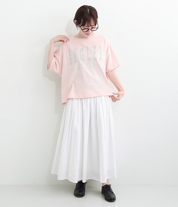 BIGロゴプリントTシャツ(A・ピンク)