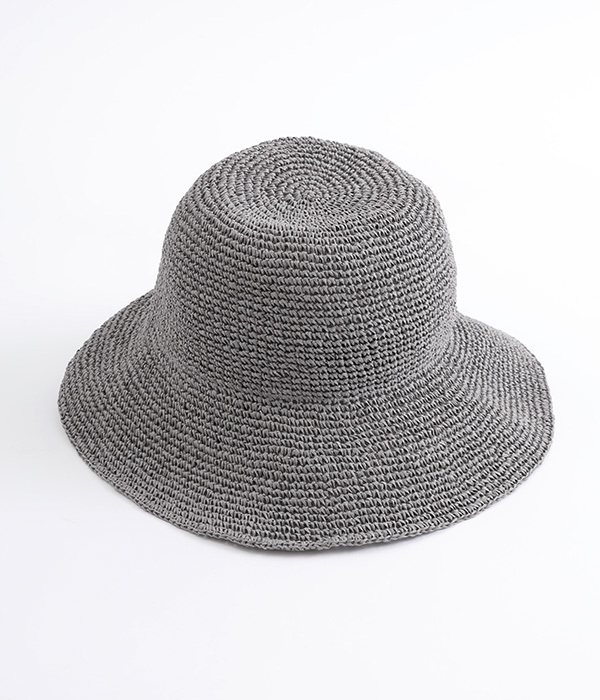 PLAIN RIBBON HAT(B・グレー)