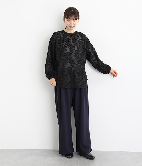 ツータックワイドパンツ(A・ネイビー)