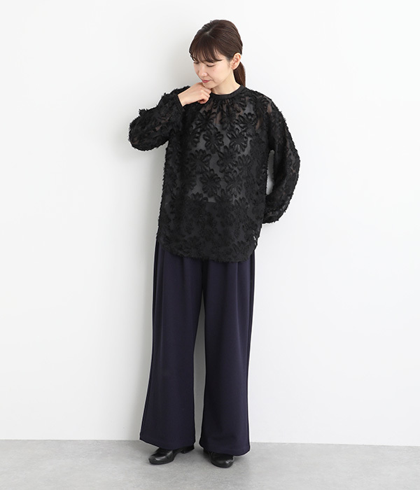 ツータックワイドパンツ(A・ネイビー)