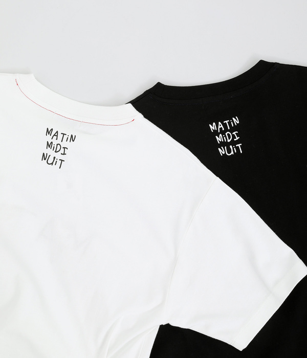 ロゴ刺繍Tシャツ(B・ブラック)
