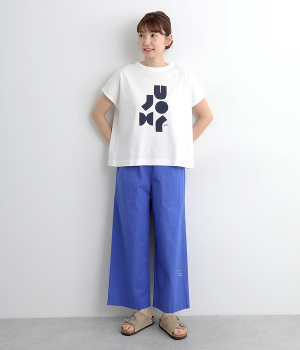 アートプリントTシャツ(B・チャコール)