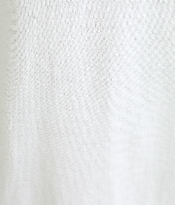 16番手天竺　BASIC半袖Tシャツ(A・ホワイト)