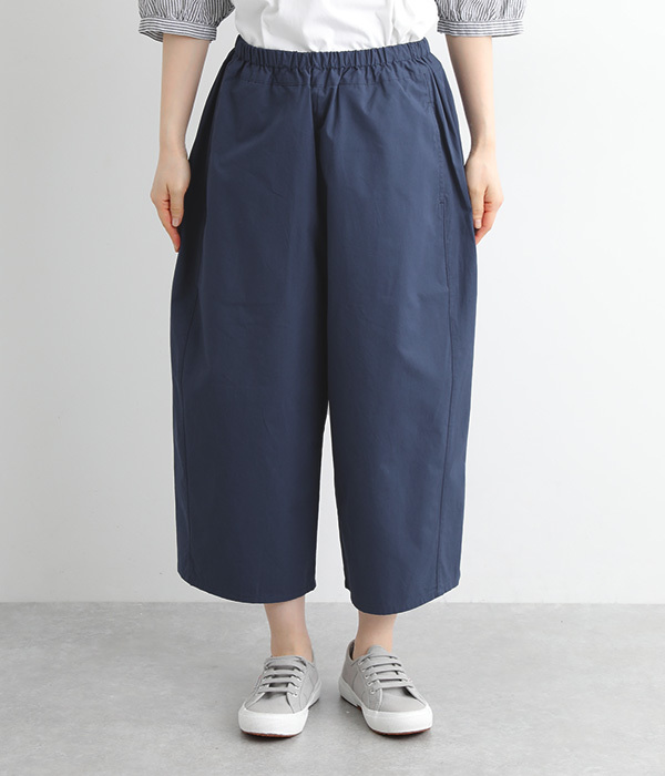 コットンツイルオーバルパンツ(B・ネイビー)