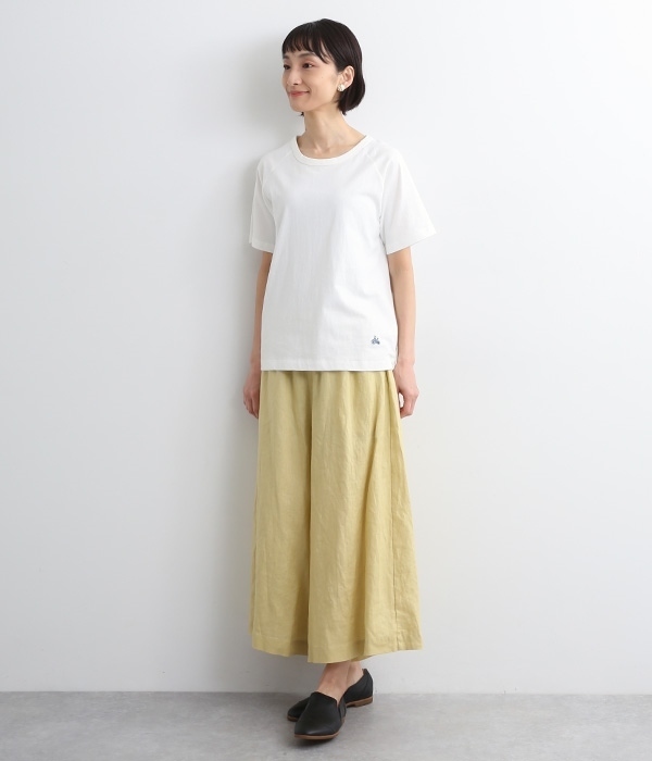 リサイクルコットンラグラン半袖TEE(D・ラベンダー)