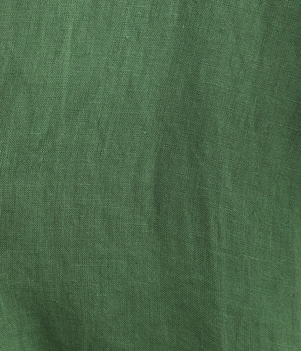 平織リネン1釦ジャケット(A・グリーン)