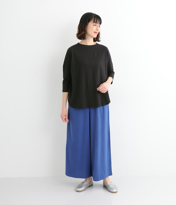 コットンスラブ天竺Tシャツ(A・ホワイト)