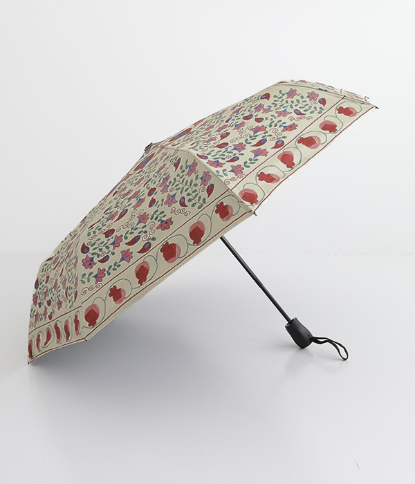 晴雨兼用折りたたみ傘 遮光率99.99％ 日傘・雨傘(C・スザニ)