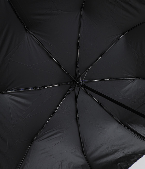 晴雨兼用折りたたみ傘 遮光率99.99％ 日傘・雨傘(E・ブロックプリント)