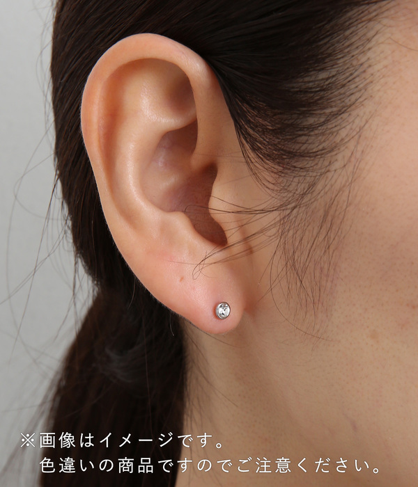 sparkly small circle　ピアス(A・ゴールド)