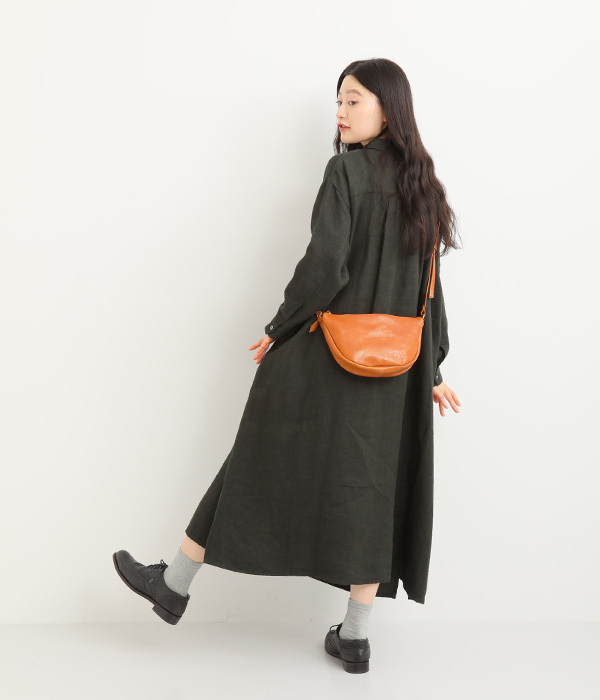 コルド バナナショルダー(B・キャメル)【再入荷】｜Lien（リアン