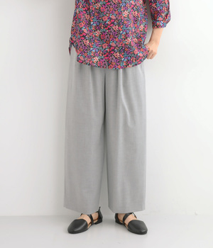 conges payes ADIEU TRISTESSE パンツ 綿ウール側章パンツ